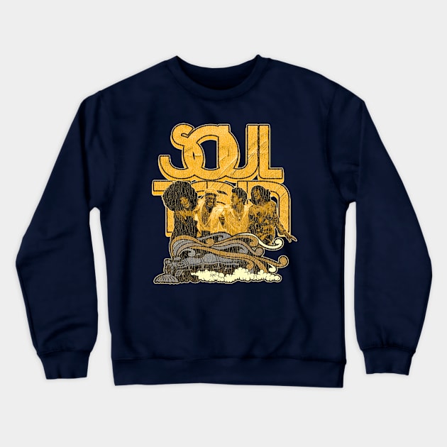 Soul Train Vintage Classic Gold Crewneck Sweatshirt by Bakul Jenang